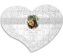Puzzle magnetico cuore First communion