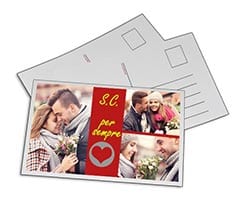 Cartoline Red Collage