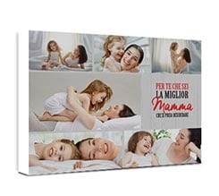 Collage su tela Forever mum
