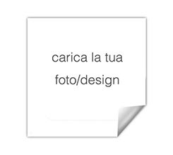 Adesivo quadrato da personalizzare