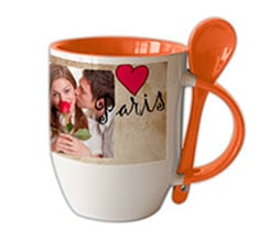 Grafica su Tazza con Cucchiaio