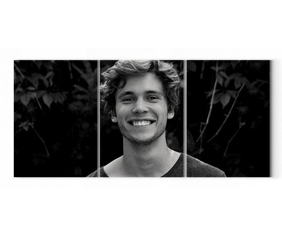 Tela in pannelli personalizzata con foto