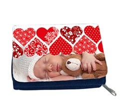 Portafoglio jeans Different hearts