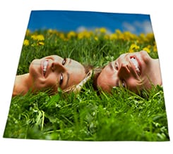 Federa quadrata con foto