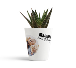 Vaso “Mamma Heart of Family” Personalizzabile