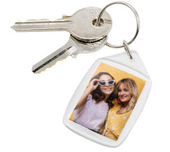 Portachiave Rettangolare in Plastica