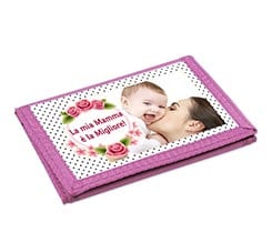 Portafogli a strappo Cornice di rose