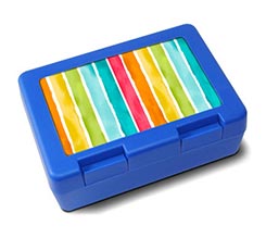 Porta merenda Colorful bands