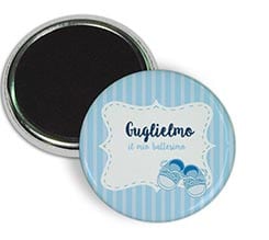 Magnete da frigo Scarpette blu