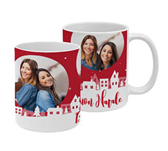 Tazza panoramica Red city