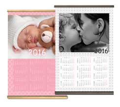 Calendario con Foto su Arazzo