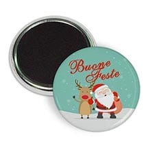 Magnete da frigo Babbo e renna