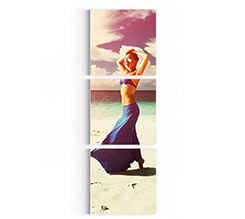 Tela 3 pannelli Quadrati verticali