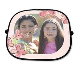 Parasole auto riquadri fiorati