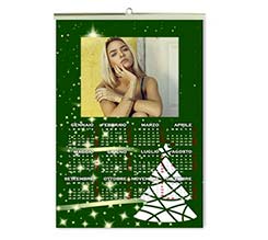 Calendario A4 Green three