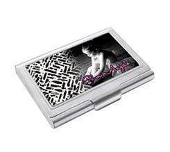 Porta Biglietti da Visita Tratti neri