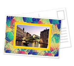 Cartolina Fantasy flowers