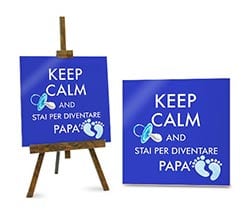 Mattonella Keep calm dad