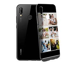 Cover trasparente Huawei P20 Lite Black Collage
