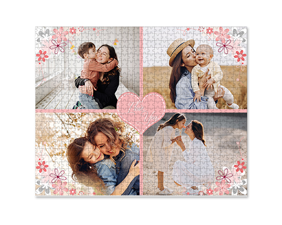 Puzzle Medio 51x41 “mamma” personalizzabile