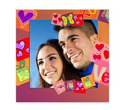 Federa Cuscino Personalizzata Romantic