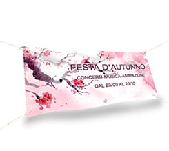 Striscione 150x60 Autunno