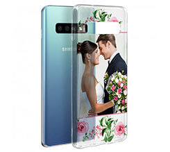 Cover trasparente Galaxy S10 Wedding Flowers