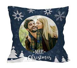 Cuscino classico Blu natale