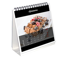 Calendario da tavolo Fascia trasparente