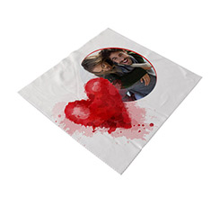 Pezzuola per occhiali Black love