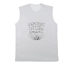 Maglietta smanicata uomo College