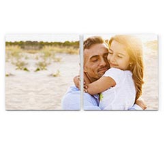 Tela 2 pannelli Quadrati simmetrici