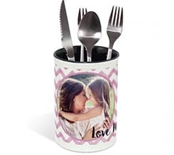 Portaposate in ceramica Love mum