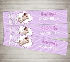 Segnalibro Elefantino rosa