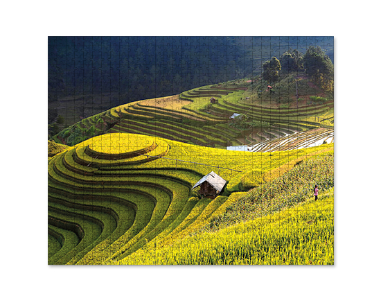 Puzzle medio 51x41 da personalizzare con foto e immagini