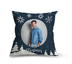 Cuscino in pile Blu natale