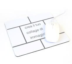 Tappetino Mouse con Collage