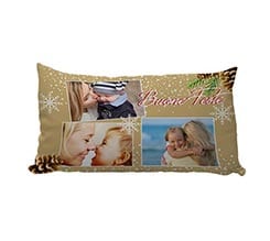 Cuscino carezza Pigne natalizie