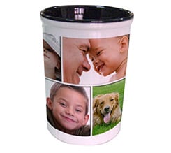 Portapenne in ceramica Collage 7 riquadri