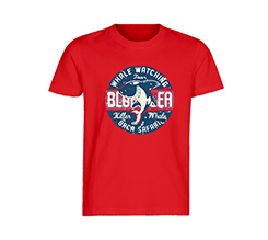 T-shirt bambini in cotone Squalo