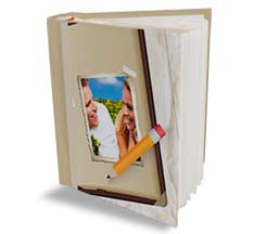 Foto retro Album Fotografici Con Tasche 16x20