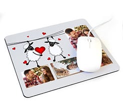 Tappetino rettangolare mouse Sweet sheeps