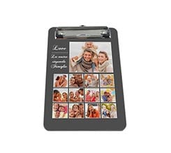 Portablocco A5 in masonite Grey collage