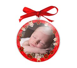 Palline di Natale Rose e Renne