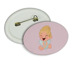 Spilla piccola personalizzata Nice angel