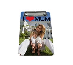 Portablocco A5 in masonite I love mum