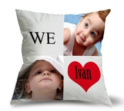 Cuscino in Tessuto ScamosciatoWe Love