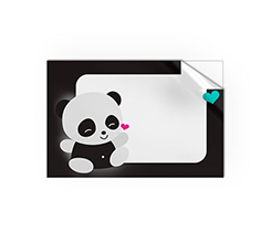 Piccolo panda per i tuoi stickers