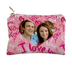 Portachiavi Portamonete Pink love