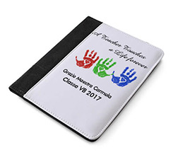 Portadocumenti Impronte colorate